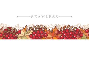 Autumn Fall Seamless Border: A Strategic Design Element for Creative and Professional Use