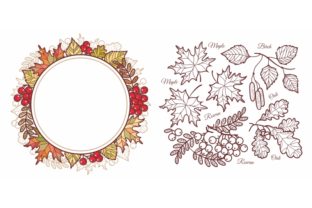 Autumn Leaves Set for Creative Projects