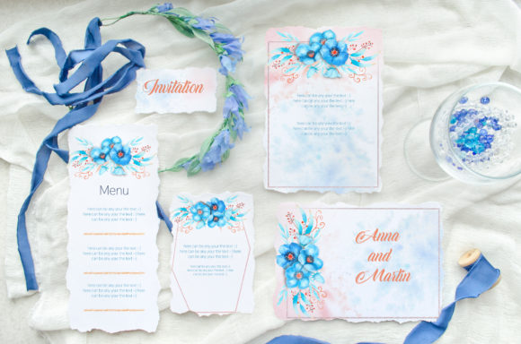 Blue Hellebore Frames for Creative Expression