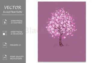 Cherry on Pink Background Design