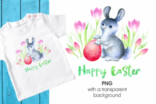 Cute Easter Bunny Illustration