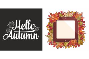 Hello Autumn. Autumn Leaves. Fall – A Versatile Design Asset for Creative and Professional Use