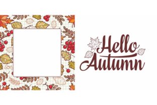 Hello Autumn Lettering Phrase Text: A Beautiful Way to Celebrate the Season