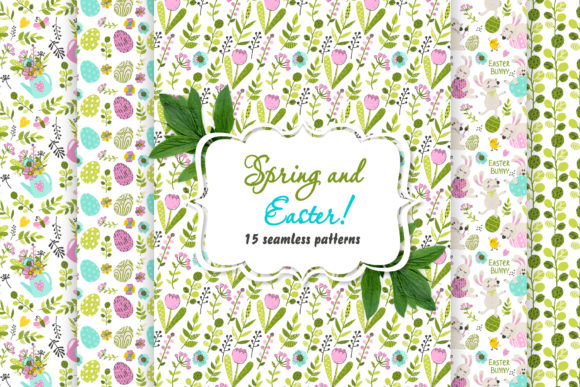 Spring and Easter Patterns: A Creative Resource for Designers and Enthusiasts