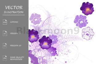 Stylized Violets: A Guide to Understanding the Art and Design of a Timeless Floral Theme