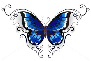 Tattoo Blue Butterfly: A Symbol of Transformation and Mystery