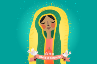 Virgen De Guadalupe Illustration